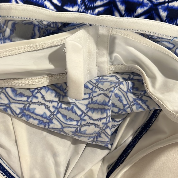 La Blanca Blue Print Swim Top - Picture 8 of 9